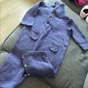 Ralph Lauren Purple Baby Jumpsuit